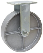 5" x 2" Rigid Steel Plate Caster WC6650R-01-STL