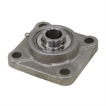 1-7/16" Bore Stainless Steel 4 Bolt Flange Bearing Dura-Roll SSUCF207-23