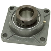 2-1/8" 4 Bolt Flange Bearing w/Lock Collar HCFS211-34