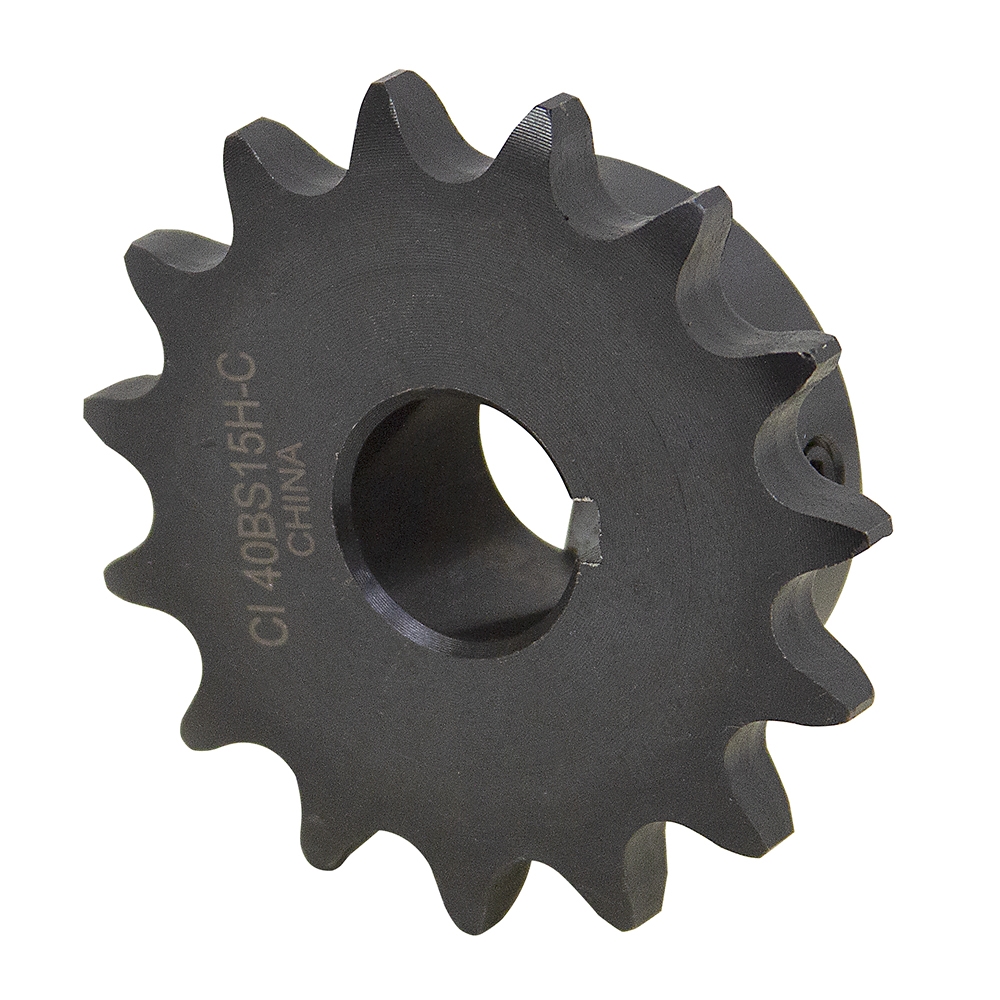 13 Tooth 1" Bore 40 Pitch Roller Chain Sprocket 40BS13H1 Finished