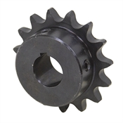 21 Tooth 5/8" Bore 40 Pitch Roller Chain Sprocket 40BS21H-5/8