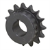 15 Tooth 1" Bore 50 Pitch Roller Chain Sprocket 50BS15H-1
