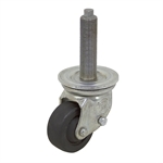 3 x 1-1/4 STEM SWIVEL CASTER