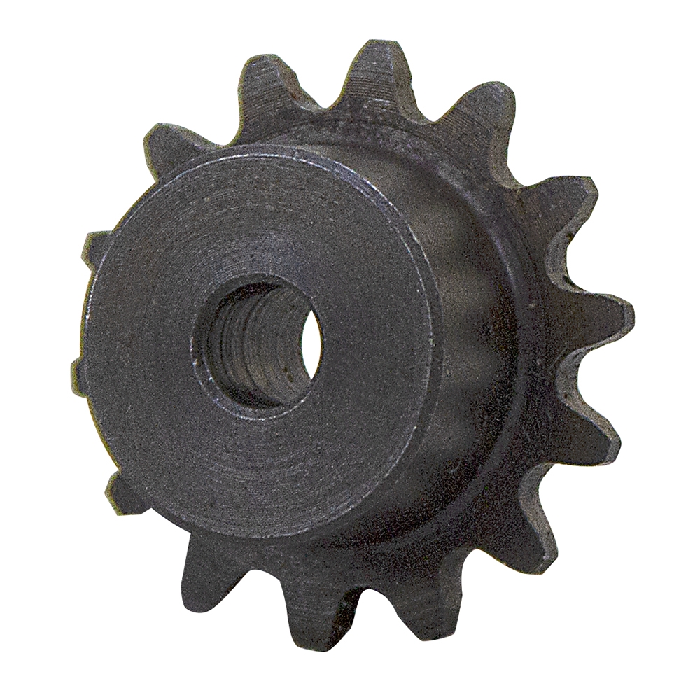 14 Tooth 1/4" Bore 25 Pitch Roller Chain Sprocket w/o Set Screws or