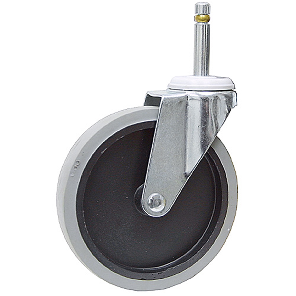 5" Grip Ring Swivel Stem Caster Grip Ring Casters Casters Wheels