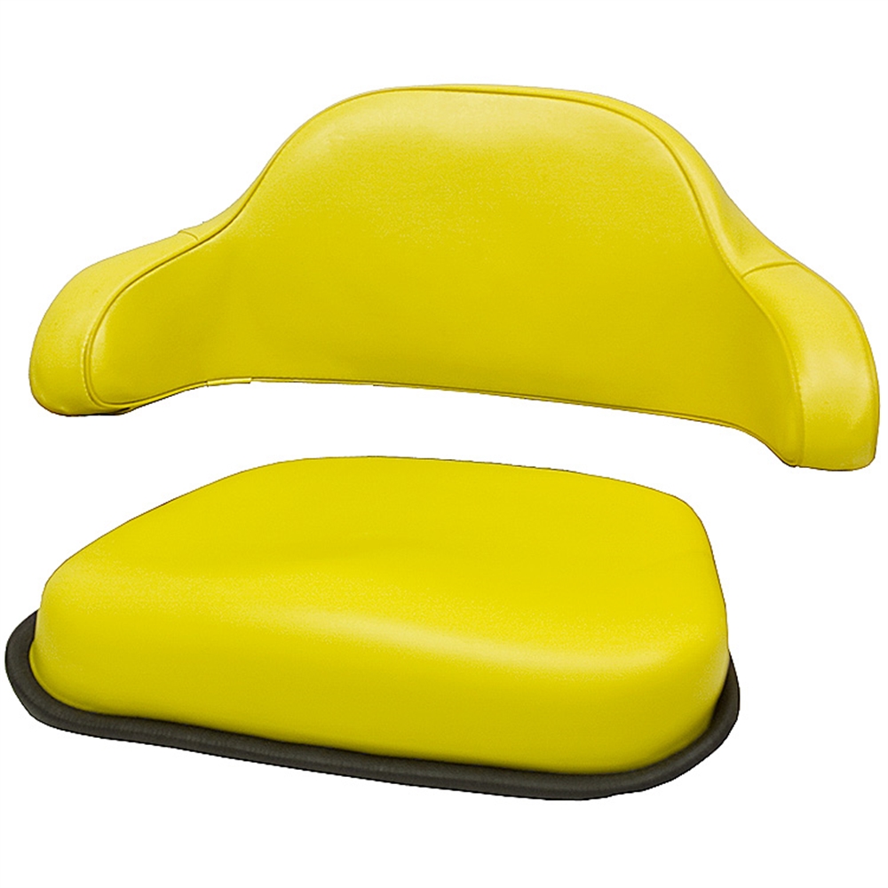 555 John Deere 2-Pc Yellow Cushion Set | Seat Cushions ...