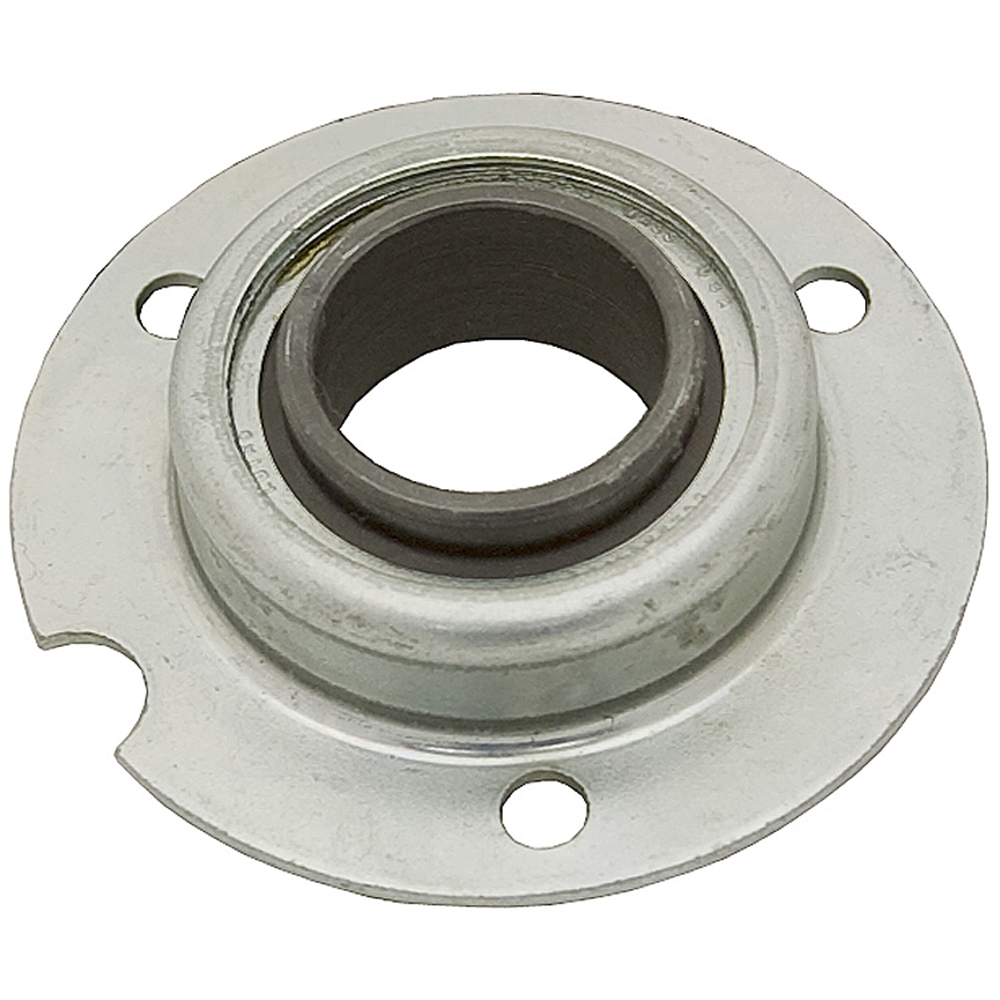 1.125" Bearing w/3 Bolt Steel Flange Cast Iron 4 Bolt Flange Mount