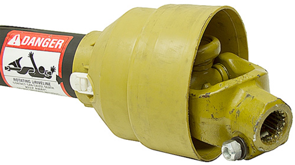 63 HP 33.25" PTO Shaft 1.375 6T / 1.375 21T Bush Hog Brands www