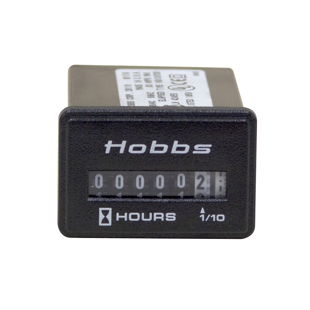 Hobbs 120 Volt AC Hourmeter 20116 Meters Meters Counters & Timers