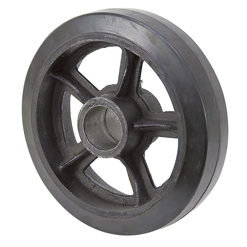 10x2.5 Cast Iron Wheel with Rubber Tread Caster & Miscellaneous