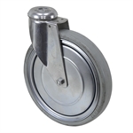 8" x 1-1/4" Rhombus Swivel Bolt Hole Caster 367A 32C200B ZLD