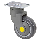 4" x 1-1/4" Medcaster Swivel Plate Caster PA04APP125SWTP01
