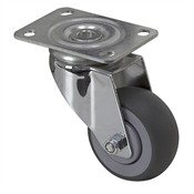 3" x 1-1/4" Medcaster Swivel Plate Caster 900806