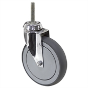 6" x 1-1/4" Medcaster Swivel Threaded Stem Caster 900660