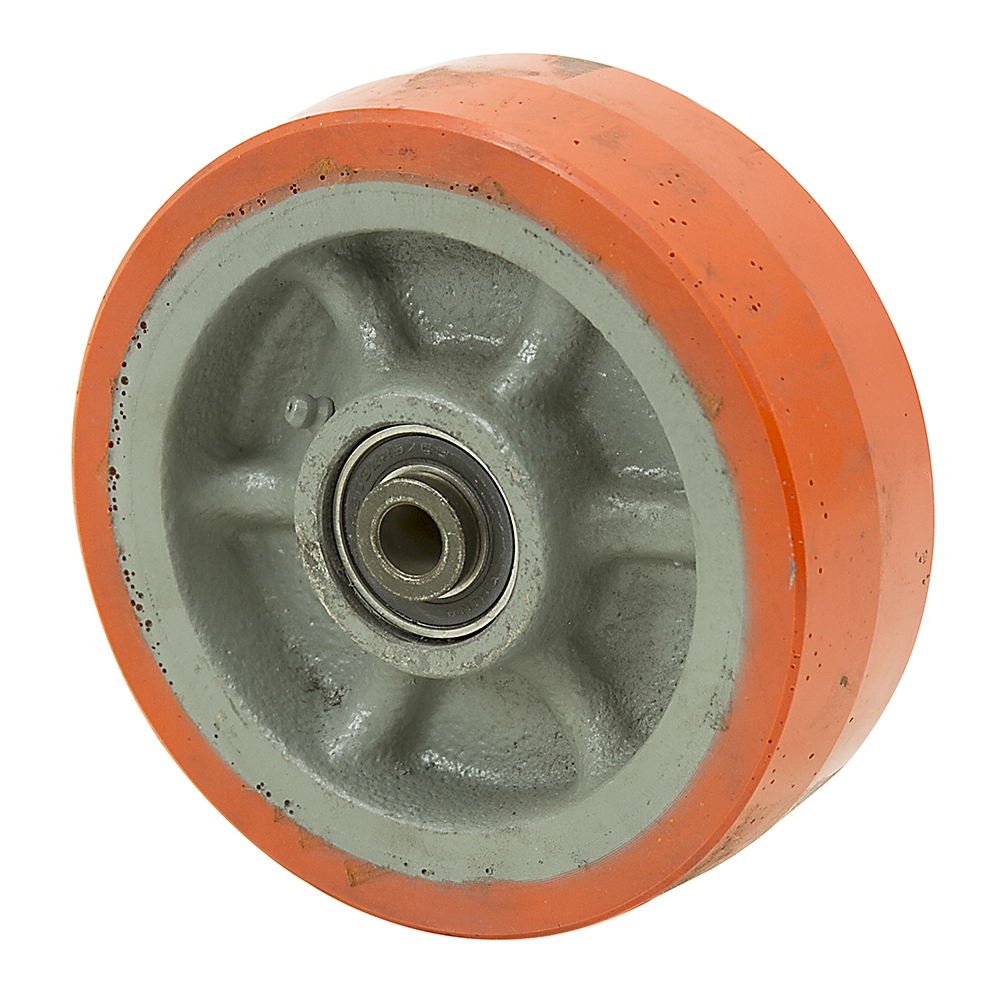 6x2 Polyurethane Wheel w/ 1/2 Ball Bearings Caster & Miscellaneous