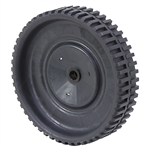9.5" x 2-3/16" Geared Plastic Wheel