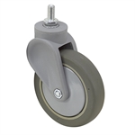 4" x 15/16" Swivel Threaded Stem Caster