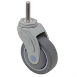 4" x 1-1/4" Threaded Stem Caster