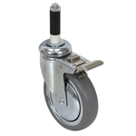 5" Swivel Stem Caster w/Brake