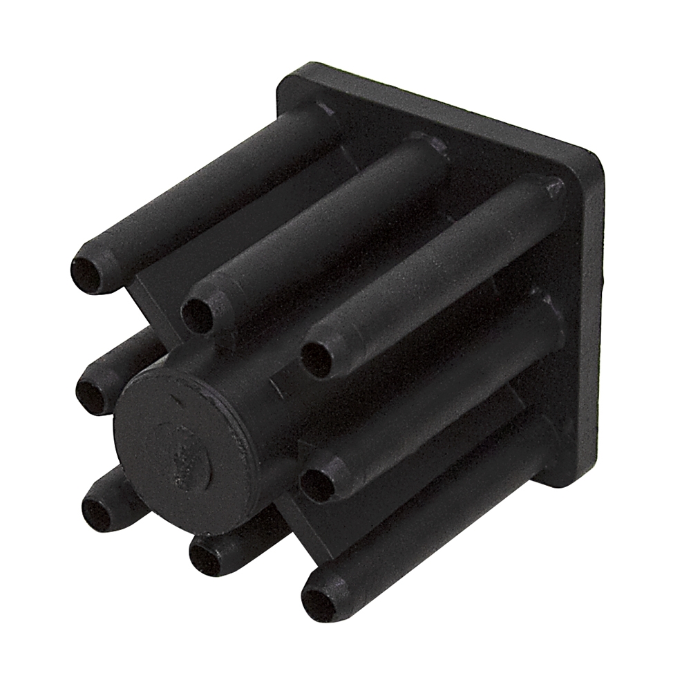 1" Square Socket for 7/16" Grip Ring Caster Tente Brands www