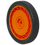 10 x1.75 Wheel w/Orange Rim