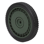10 x1.75 Wheel w/Green Rim
