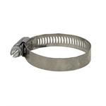 1.9375" to 2.25" Worm Gear Hose Clamp