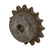 50 PITCH 15 TOOTH 5/8" UNFINISHED BORE ROLLER CHAIN SPROCKET *RUSTY*