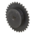 40 PITCH 32 TOOTH 3/4" BORE ROLLER CHAIN SPROCKET
