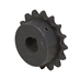 40 PITCH 16 TOOTH 3/4" BORE ROLLER CHAIN SPROCKET