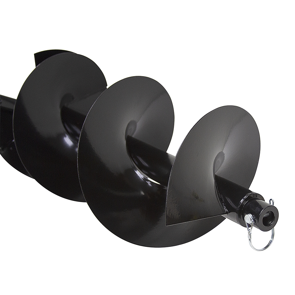 10" Single Flute Post Hole Digger Earth Auger Bit Dirty Hand Tools