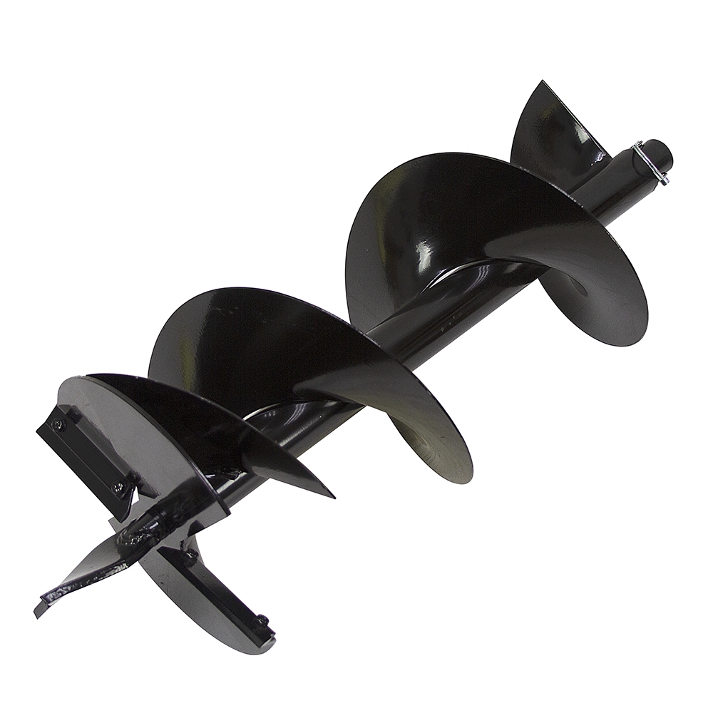 10" Single Flute Post Hole Digger Earth Auger Bit Dirty Hand Tools