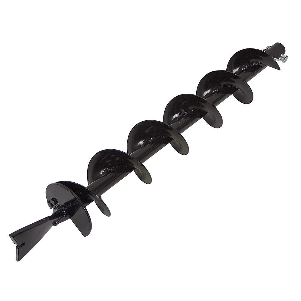 4" Single Flute Post Hole Digger Earth Auger Bit Dirty Hand Tools