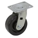 5" x 2" Swivel Phenolic Plate Caster WC6650-01-PHN