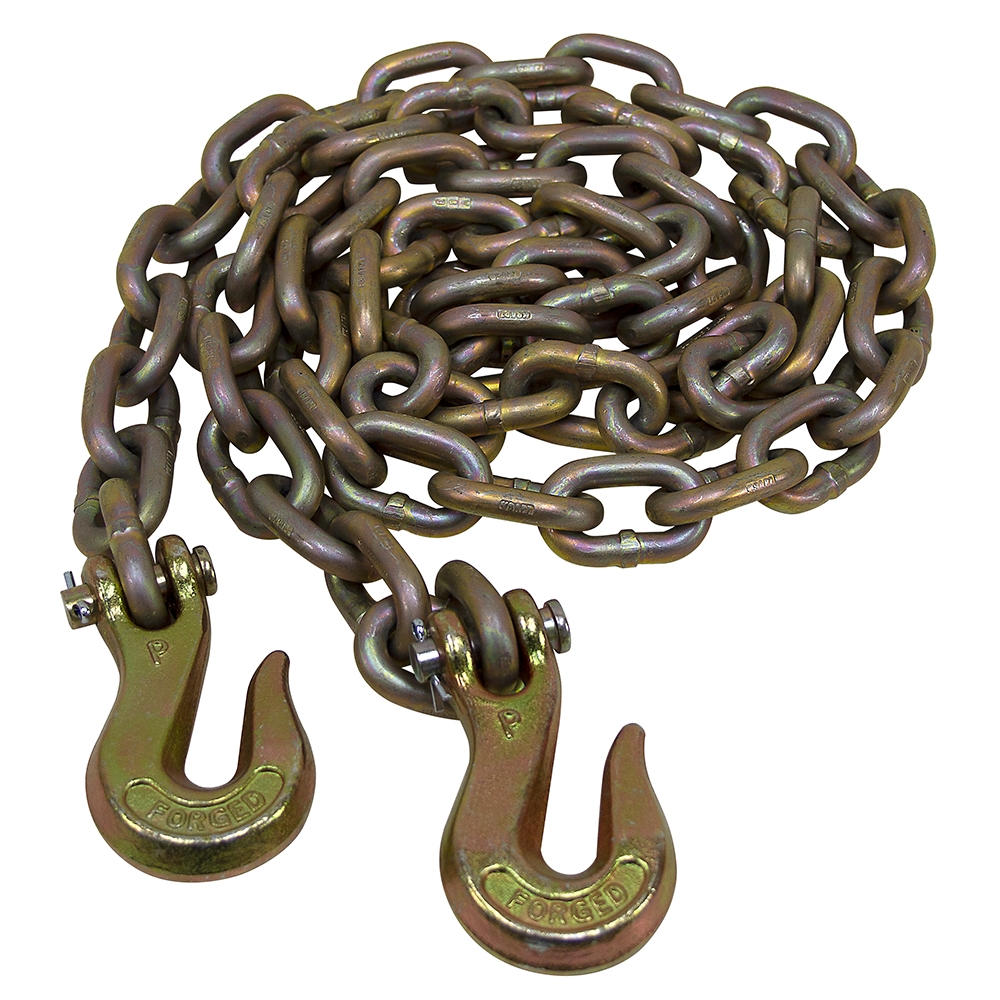 3/8" x 8' Grade 70 Transport Chain w/Hooks New Arrivals www