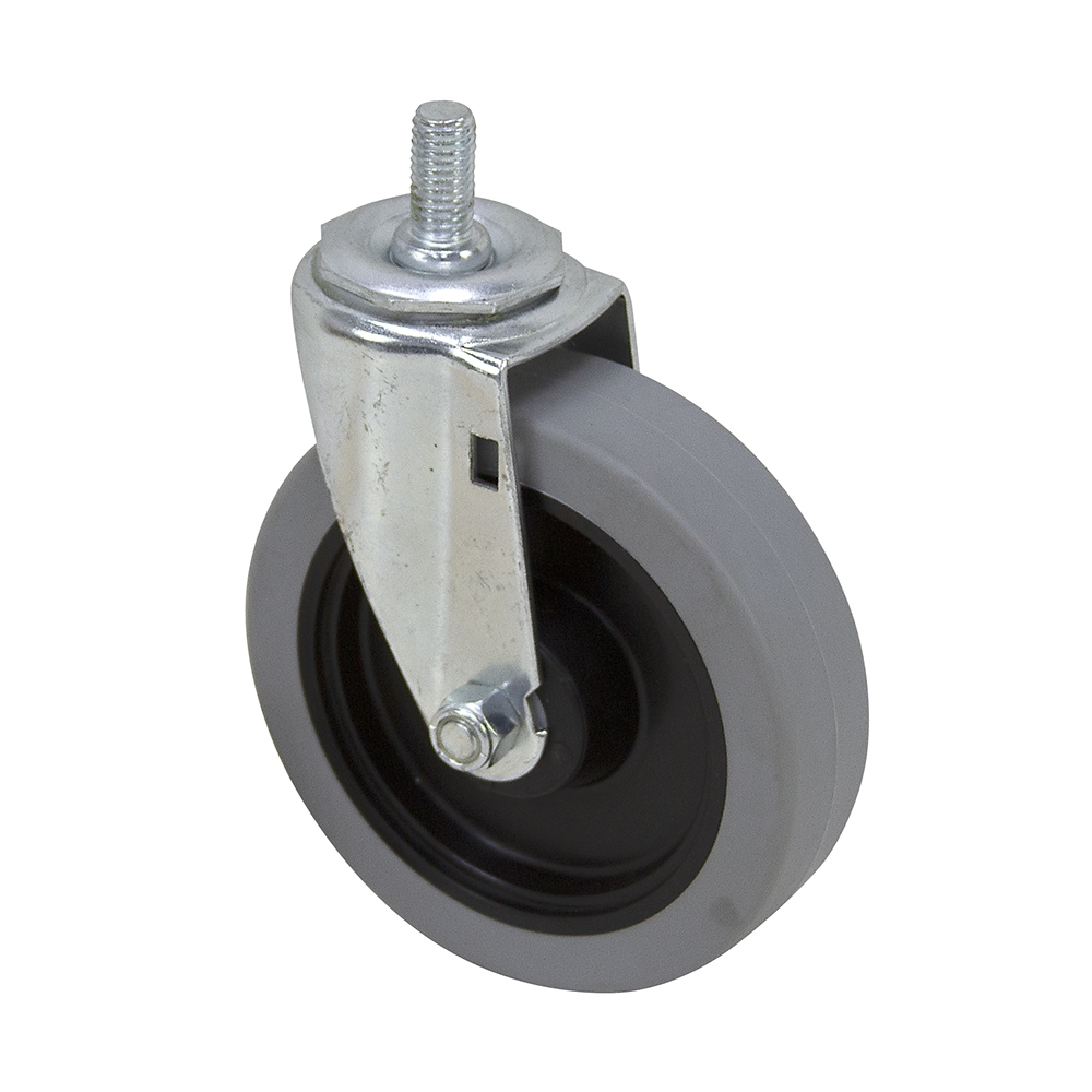 5 x 11/4 Threaded Stem Swivel Caster 32J88OA Threaded Stem Casters