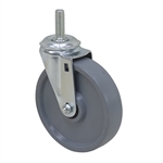 5 x 1-1/4 ALGOOD Threaded Stem Swivel Caster