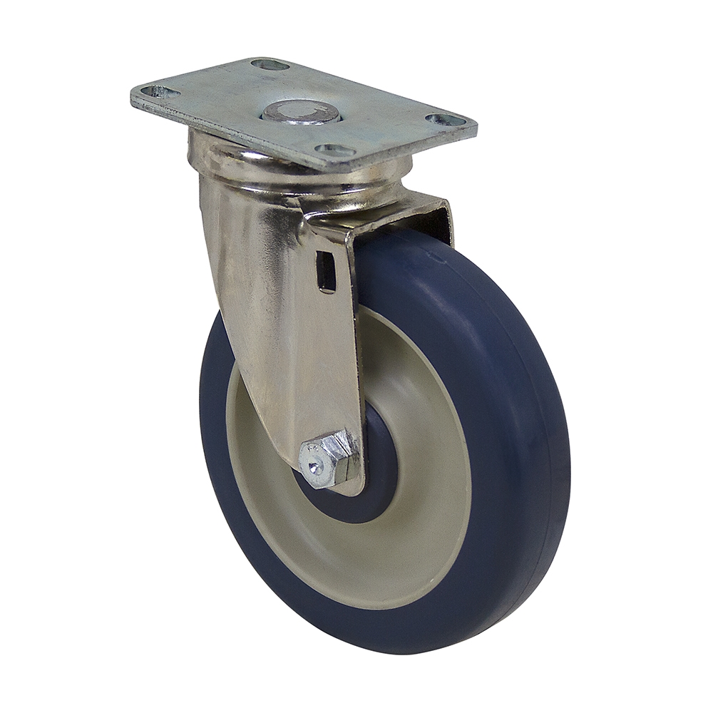5" x 11/4" JARVIS Swivel Plate Caster 5305213P2 PA Plate Casters
