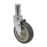 6" x 1-1/2" JARVIS Swivel Round Stem Caster 6-134-215GPA1-1/2 X2.88 SPE
