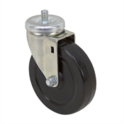5" x 1-1/4" JARVIS Swivel Threaded Stem Caster 5-36P-105 PA 1/2-13 X 3/4