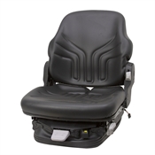 GRAMMER MSG95G/721-12V  Black Vinyl Suspension Seat