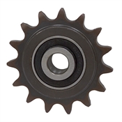 15 Tooth 1/2" Bore 40 Pitch Idler Roller Chain Sprocket