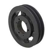 8.35 OD SK-Bushing Double Groove Pulley