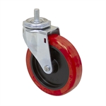 4 x 15/16 SHEPHERD PRE40637ZN-TPU Swivel Threaded Stem Caster