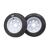 4.80-12 Kenda LoadStar Trailer Wheel Tire Assembly Pair