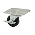2" x 13/16" Swivel Plate Caster w/ Sidelock Brake Jarvis 2-L9-101-SPTP BRK