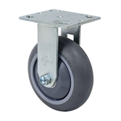 6" x 2" Rigid Plate Caster Pemco ER6X2TPDTG2