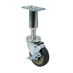 4" x 1-1/4" Swivel Plate Caster W/ Adjustable Leg and Side Wheel Brake Jarvis 4-36-314-G SATP BRK PA 10.0 - Alternate 2
