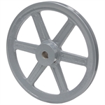 4.95 OD 1-1/8 Bore 1 Groove Pulley