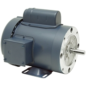 1 HP 1800 RPM 115/230 Volt AC 56C TEFC Leeson Motor 110908.00